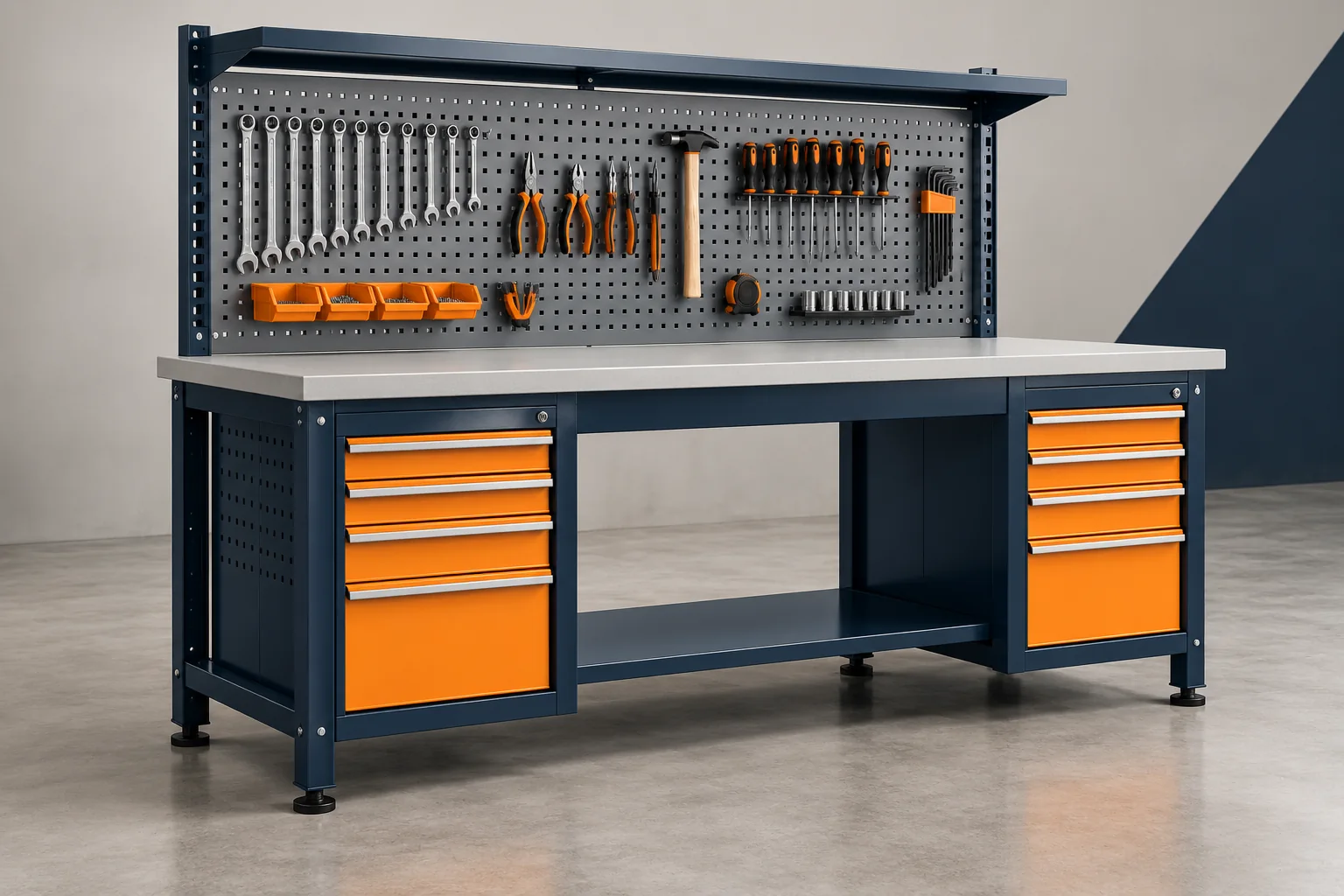 طاولات وورش العمل الصناعية (Work Benches)